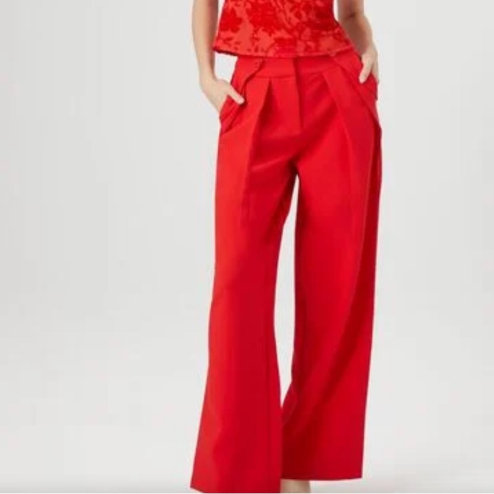 Pleated front pants Sz M